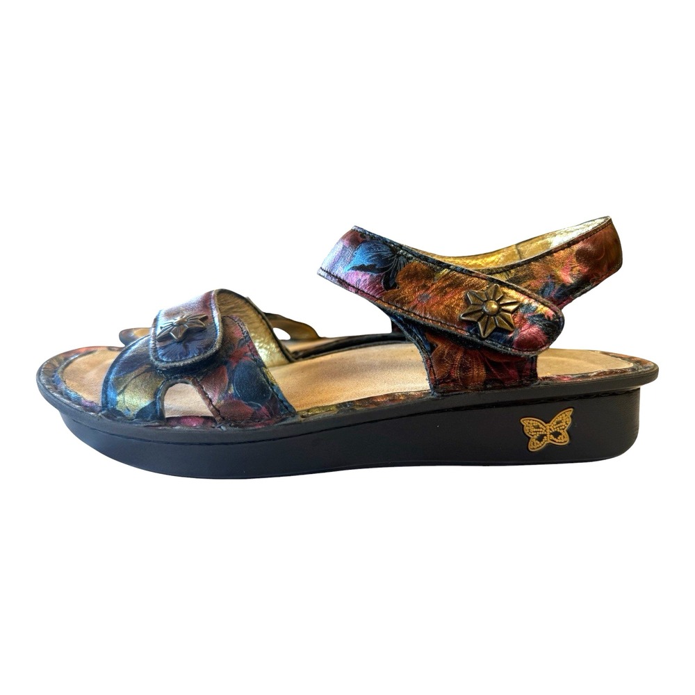 ALEGRIA Vienna Sandal VIE-761 Special Lady Floral Slingback Women EU 36 US 6-6.5 - Picture 5 of 8